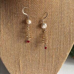 Christmas Tree Earrings